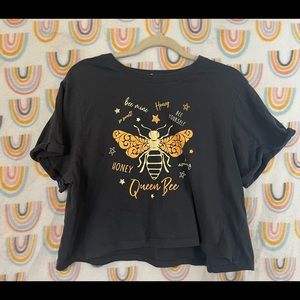 recycled thread crop top